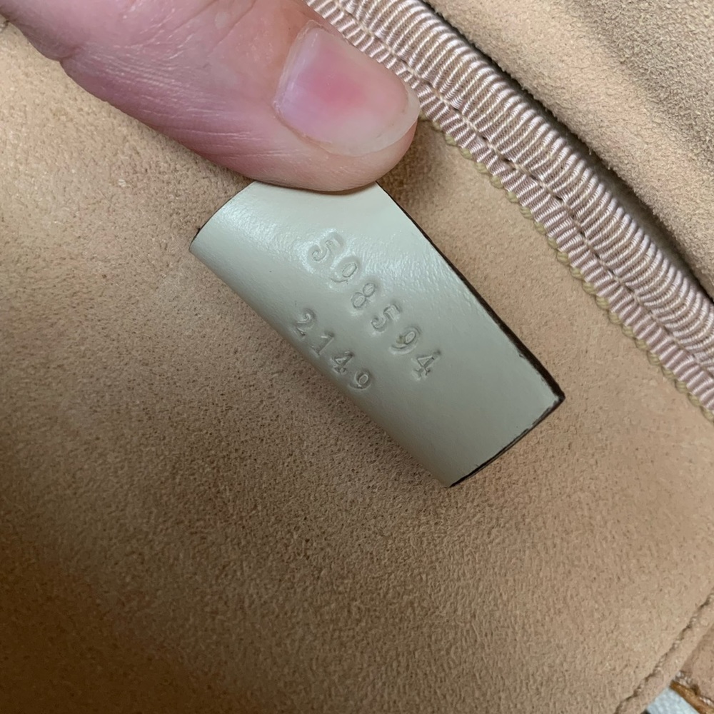 Gucci, GG Marmont Backpack, Ivory - Picture 14 of 14